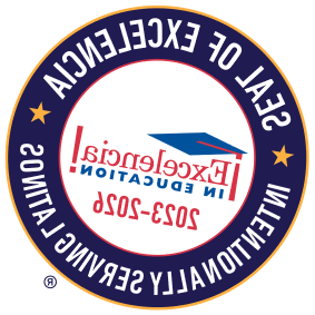 Digital Seal of Excelencia recognizing MSU Denver as an institution that is intentionally serving Colorado's Latino Community
