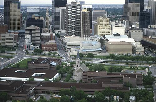 Denver Aerial View