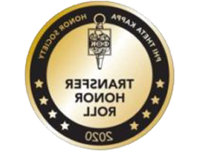 Phi Theta Kappa Honor Society, Transfer Honor Roll 2020, logo