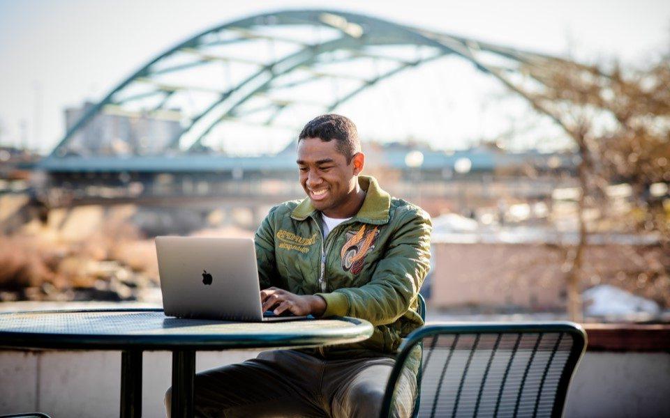 MSU Denver student studying remotely for a bachelors in accounting