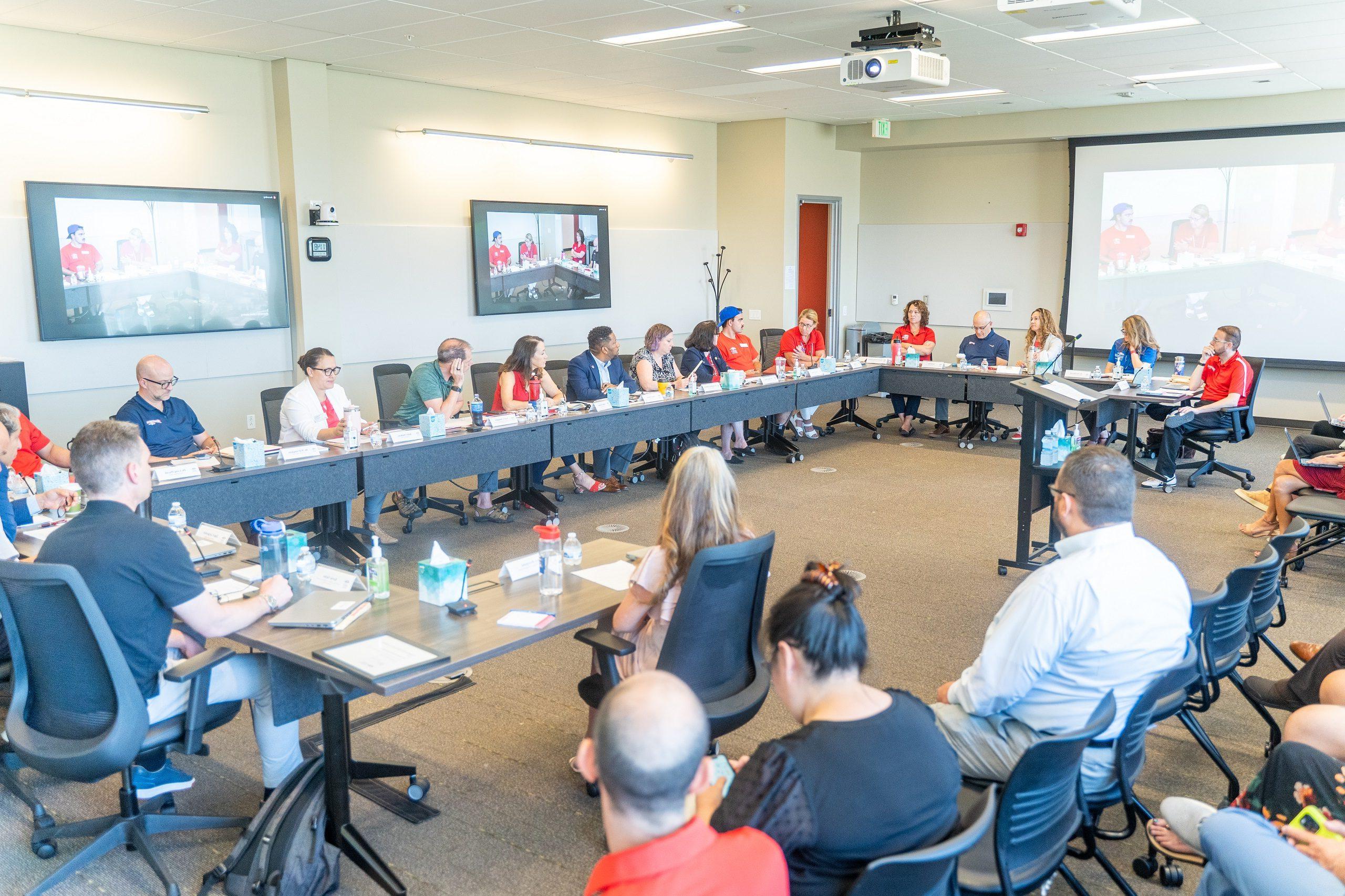 MSU Denver holds the 9/17 President's cabinet meeting